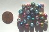 25 8mm Metallic Rainbow
